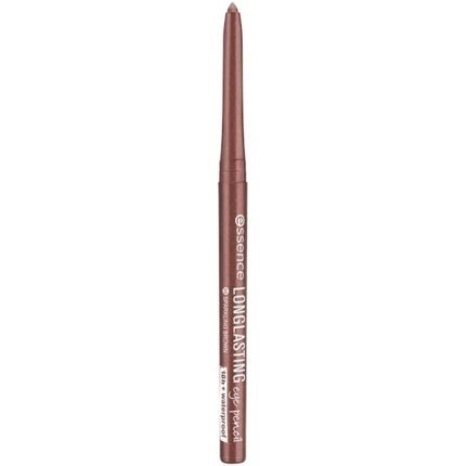 Eyeliner fading or dullness throughout the day - Essence Long Lasting Eye Pencil 35 Sparkling Brown