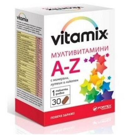Everyday nutrient support — FORTEX VITAMIX Multivitamins A‑Z,