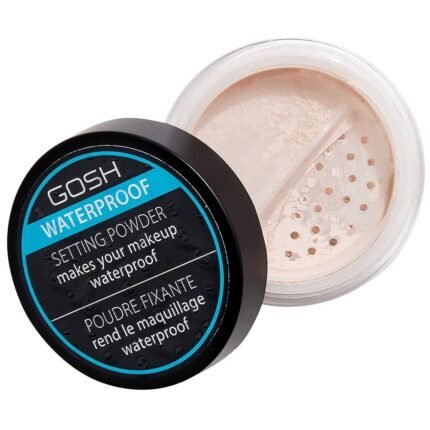 Shiny, oily skin - Gosh Waterproof Setting Powder 001 Transparent
