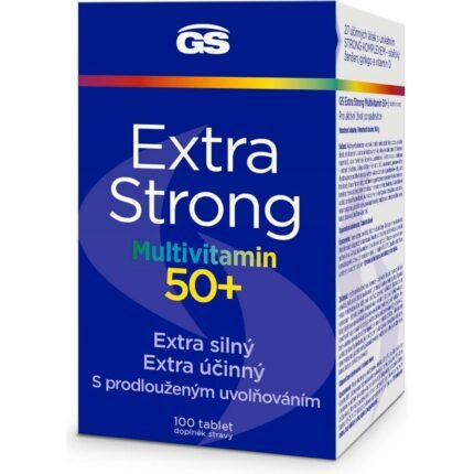 Supports daily wellness — GS Extra Strong Multivitamin 50+,