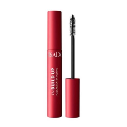Flat Lashes - IsaDora Build-Up Mascara Extra Volume No. 01 Super Black