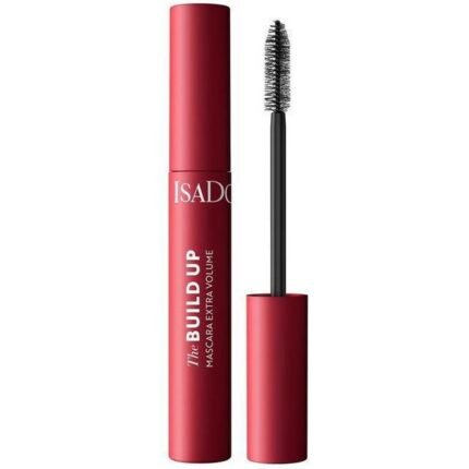 Thin, sparse lashes - Isadora Build Up Mascara Extra Volume Shade 01 Super Black 10ml