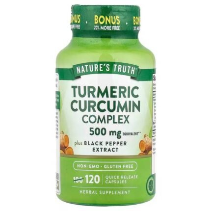 Turmeric curcumin support – Nature's Truth,