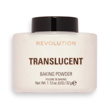 Makeup that creases or settles into fine lines - Makeup Revolution Loose Baking Powder Translucent