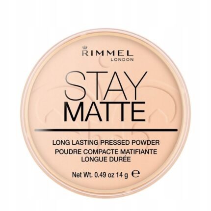 Excess oil and shine on the skin - Rimmel Stay Matte Pressed Powder 006 Warm Beige