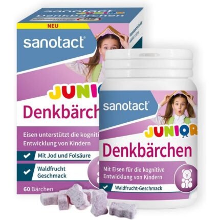 Daily vitamin support for children — sanotact Denkbärchen Junior,
