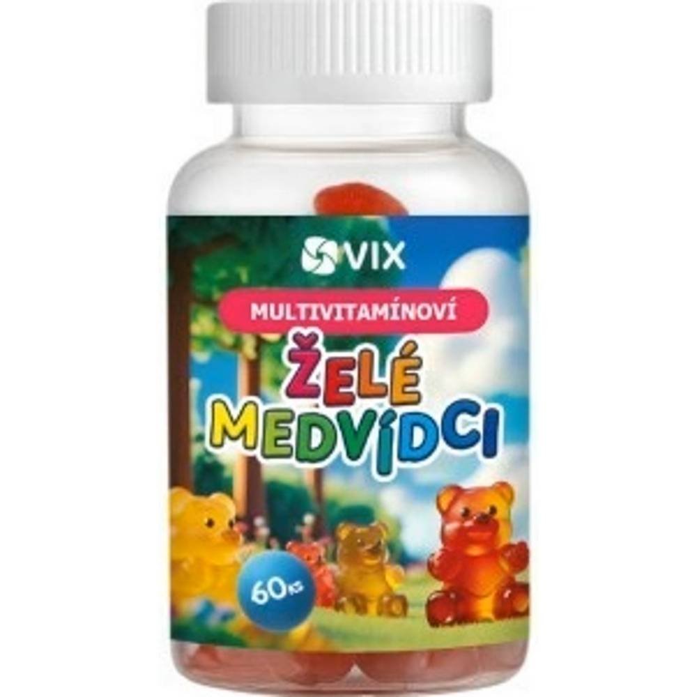 vican vix jelly bears multivitamin60 Supports daily nutrient intake — Vican VIX Jelly Bears Multivitamin,