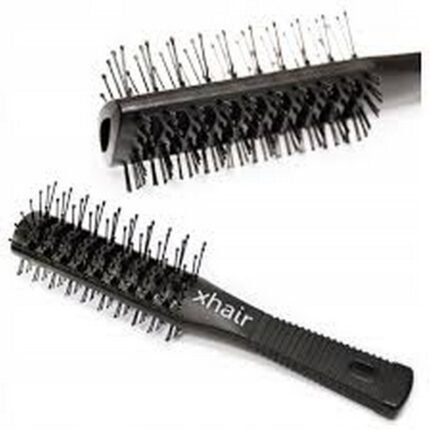 Hair tangling and knots,-Xhair, Double-Sided Tunnel Hair Styling Brush,