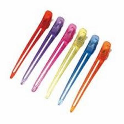 Hair slipping during styling or cutting,-Xhair, Hairdressing Aluminum Clips, 6 pcs,