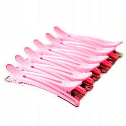 Hair slipping during styling or coloring,-Xhair, Metal and Plastic Hair Clips, 12 pcs,