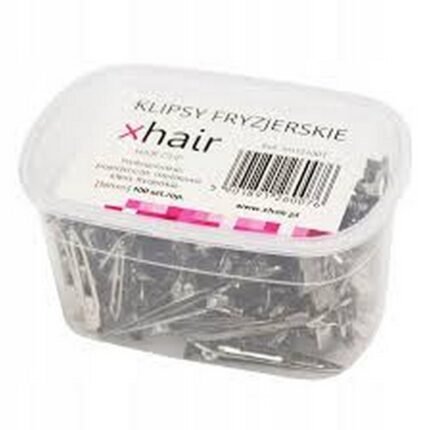 Hair slipping during styling or cutting,-Xhair, Metal Hair Clips, 100 pcs, 4.5 cm,